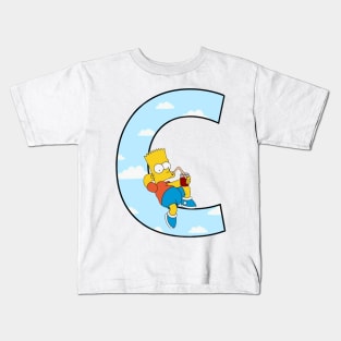 Simpsons letter Kids T-Shirt